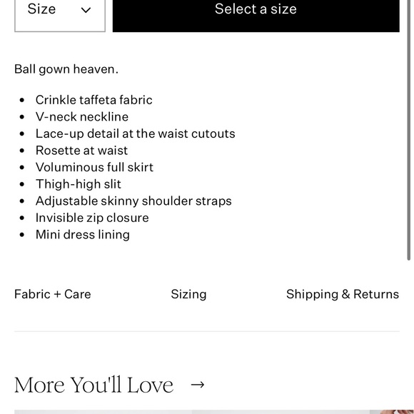 For love and lemons gwenyth gown - Picture 14 of 14